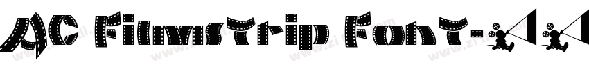 AC Filmstrip Font字体转换